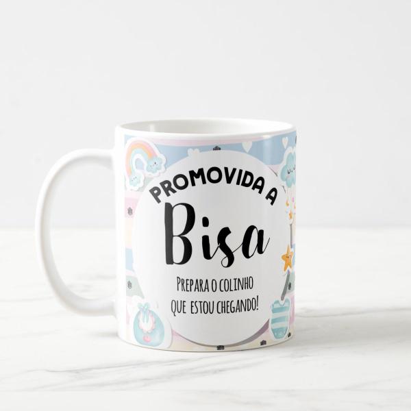 Imagem de Caneca Presente Anúncio De Gravidez Gestação Para Bisa Avó