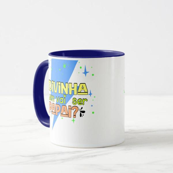 Imagem de Caneca Presente Criativo Revelação de Gravidez Vou Ser Papai