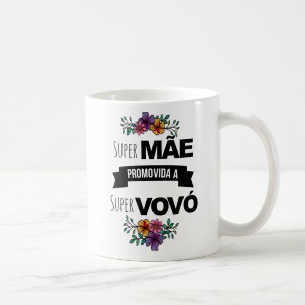 Imagem de Caneca Presente Criativo Revelação Surpresa Promovida a Vovó