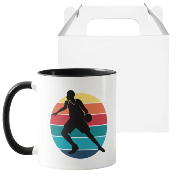 Imagem de Caneca Presente de Aniversário para Jogador de Basquete