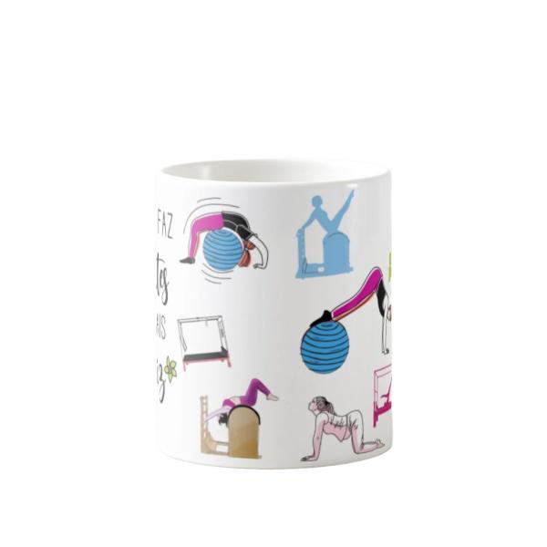 Imagem de Caneca Presente Especial Pilateiros Quem Faz Pilates Feliz