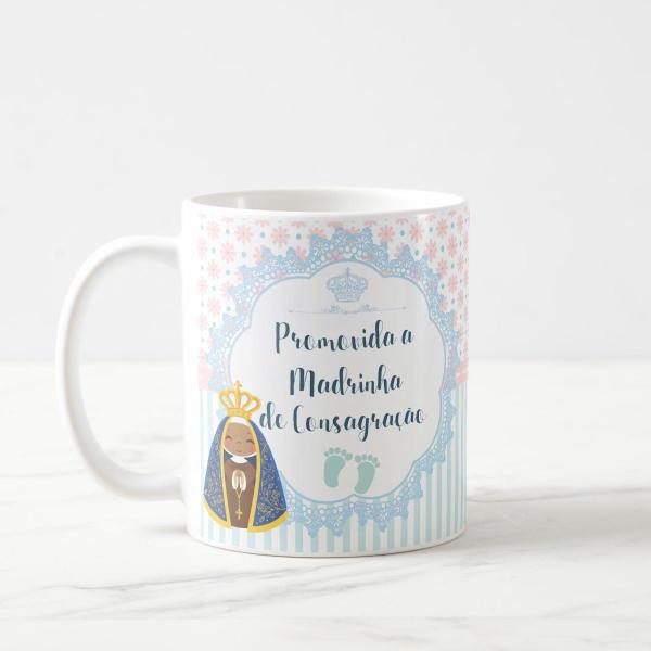 Imagem de Caneca Presente Madrinha de Consagração Pronta Entrega