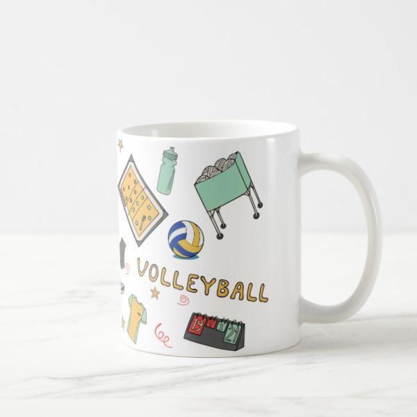 Imagem de Caneca Presente Professor De Educação Física Volei Voleibol