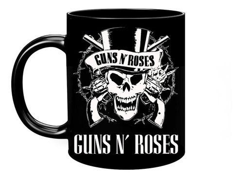 Imagem de Caneca Preta Guns N Roses Bandas de Rock