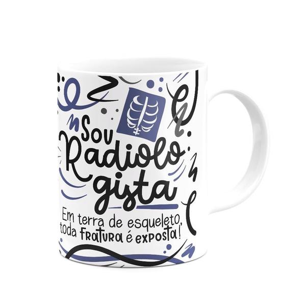 Imagem de Caneca Profissões - Sou Radiologista - Branca