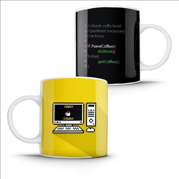 Imagem de CANECA Programador função tem café