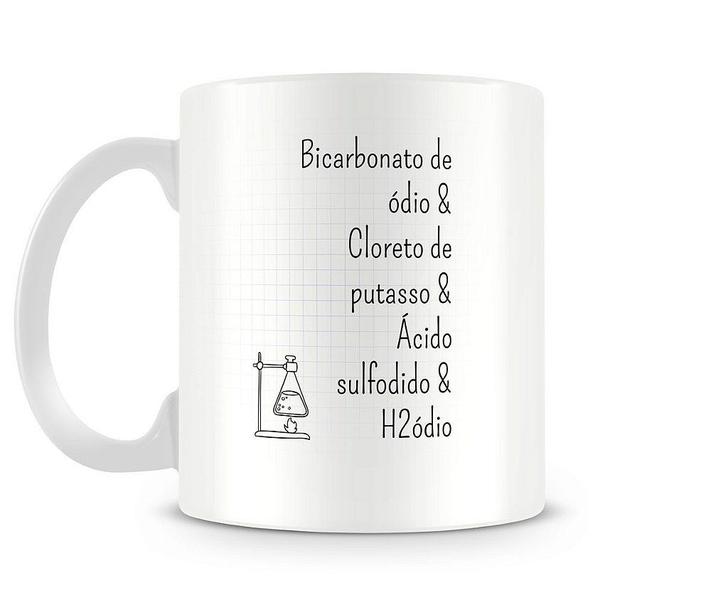 Imagem de Caneca Química Bicarbonato de ódio