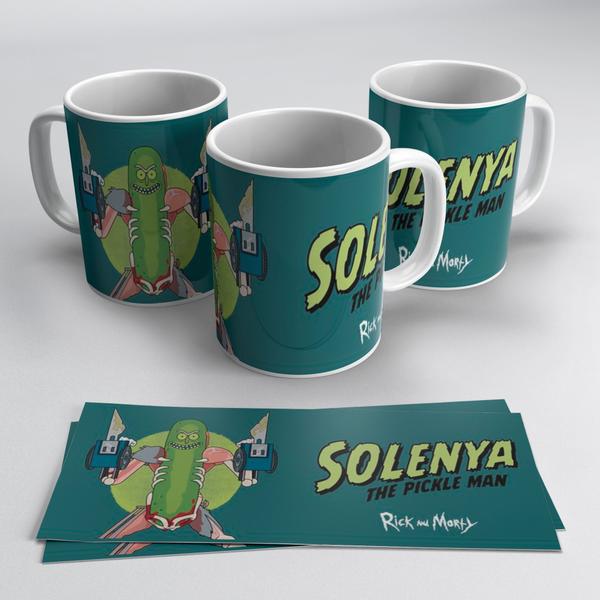 Imagem de Caneca Rick And Morty - Solenya - Pickle Rick - !