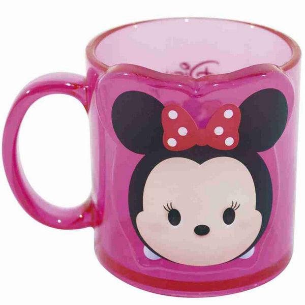 Caneca Rosa Minnie Tsum Tsum 250ml - Disney - Taimes Imagem de Caneca Rosa Minnie Tsum Tsum 250ml - Disney