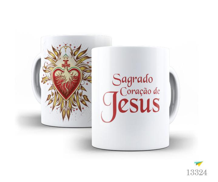 Imagem de Caneca Sagrado Coração de Jesus