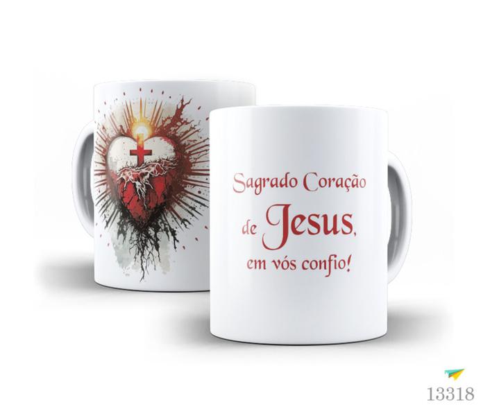 Imagem de Caneca Sagrado Coração de Jesus