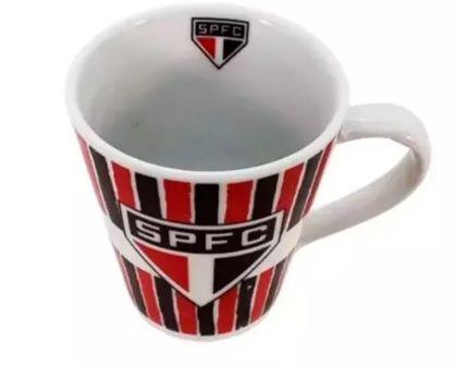 Imagem de Caneca São Paulo Porcelana 290 ml Luva - Allmix