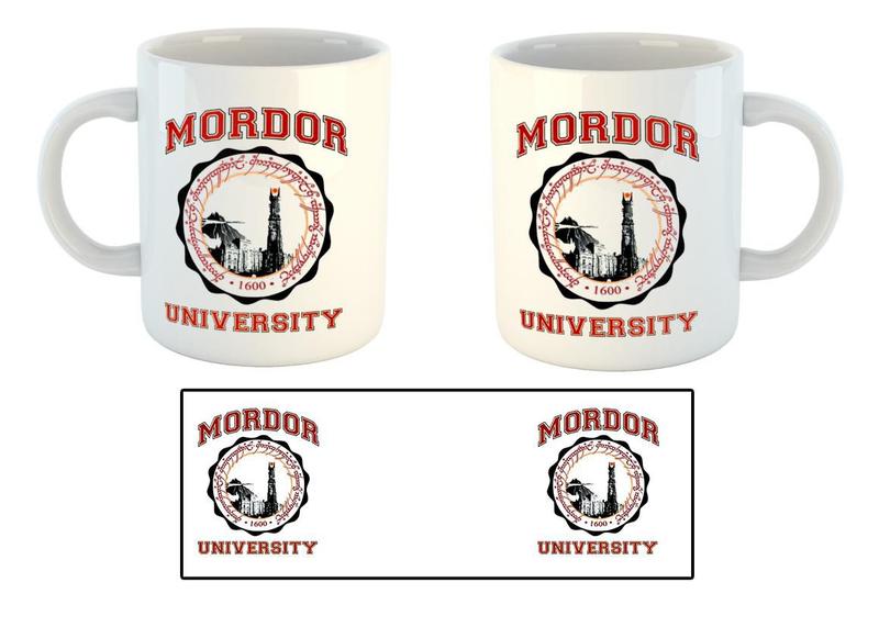 Imagem de Caneca Senhor dos Aneis - Mordor  University C852