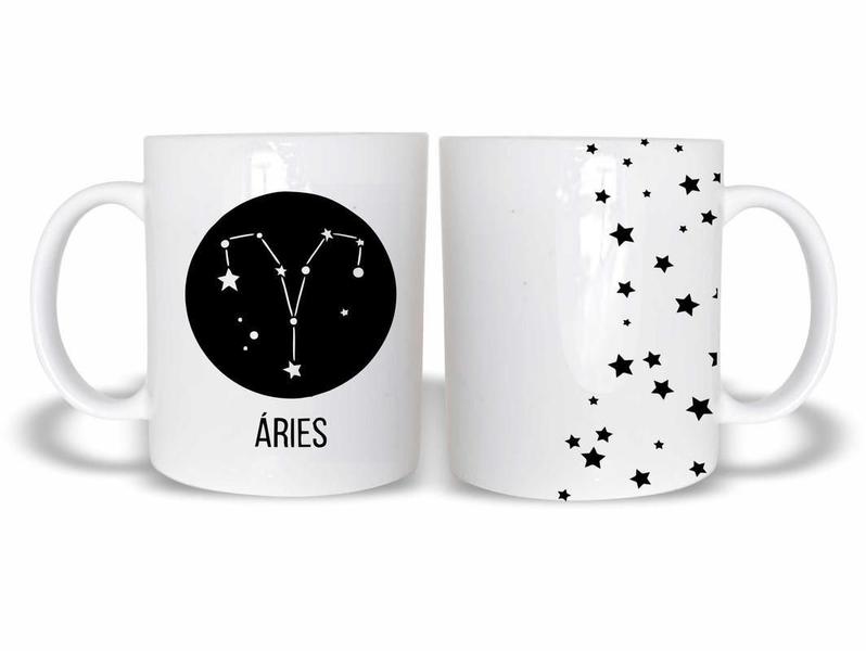 Imagem de Caneca Signo Áries 325Ml Cerâmica