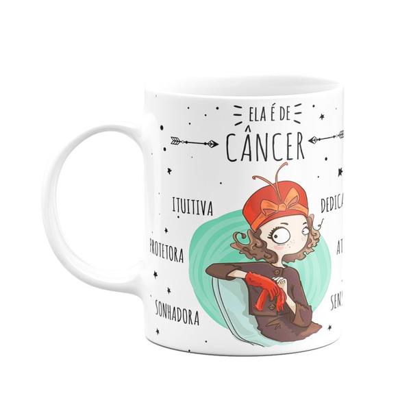 Imagem de Caneca Signos - Ela é de Câncer