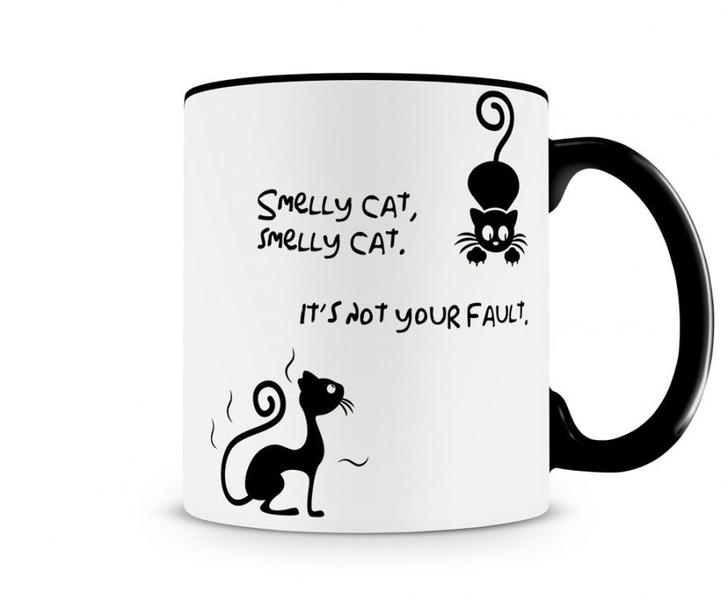 Imagem de Caneca Smelly Cat Preta