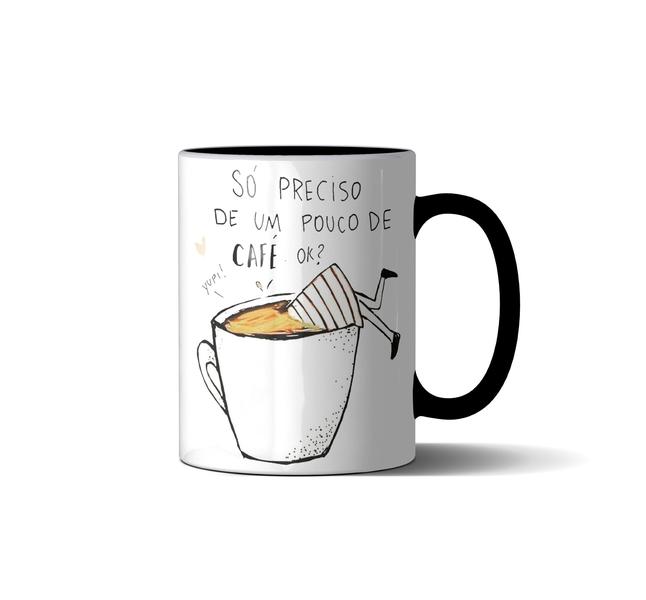 Imagem de Caneca Só Preciso Um Pouco De Café