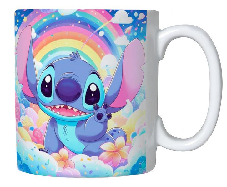 Imagem de Caneca Stitch de Porcelana 325 ML Para Presente