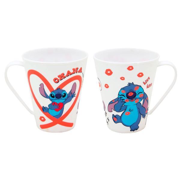 Imagem de Caneca Stitch Infantil de Plástico 360 ml Plasútil