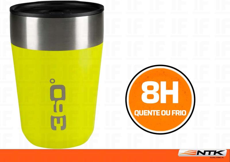 Imagem de Caneca Térmica Amarelo 350ml Sea Summit Nautika