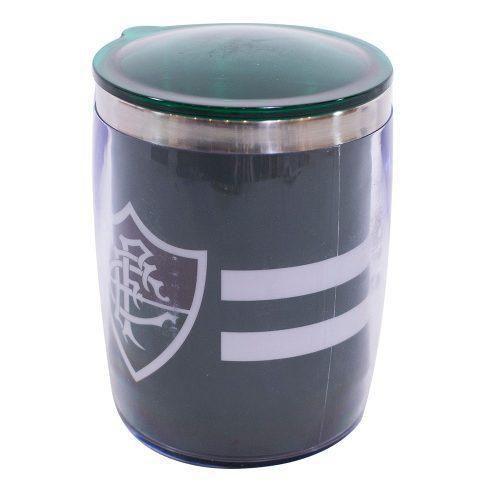 Imagem de Caneca Térmica Arredondada Com Tampa 450Ml - Fluminense