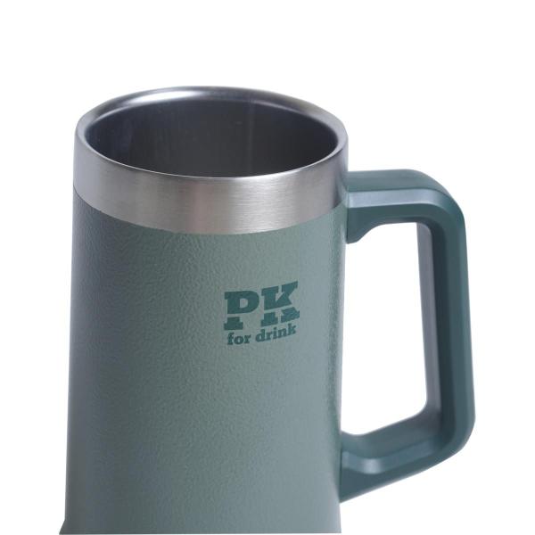 Imagem de Caneca Térmica Cerveja Gelada 709ml PK For Drink Verde