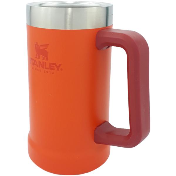 Imagem de Caneca Térmica Cerveja Inox Laranja 709ml Stanley Original