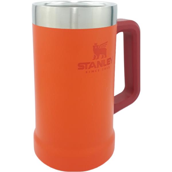 Imagem de Caneca Térmica Cerveja Inox Laranja 709ml Stanley Original