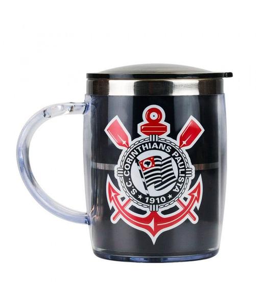 Imagem de Caneca Térmica Com Tampa 450ml - Corinthians