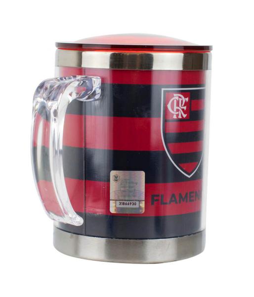 Imagem de Caneca Térmica Com Tampa 450ml Flamengo