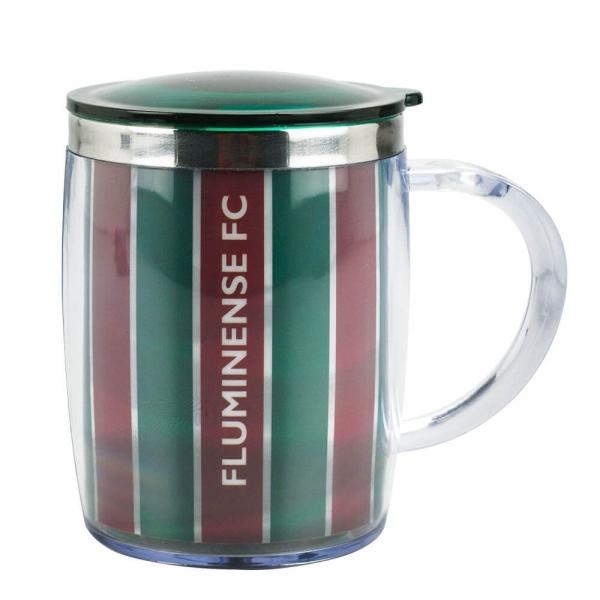 Imagem de Caneca Térmica Com Tampa 450ml - Fluminense Libertadores