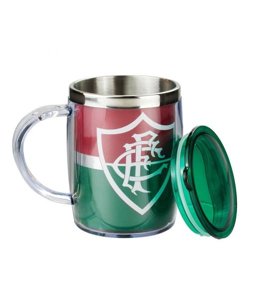 Imagem de Caneca Térmica Com Tampa 450ml - Fluminense