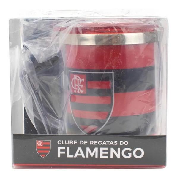 Imagem de Caneca Térmica Com Tampa 450ml Oficial Flamengo