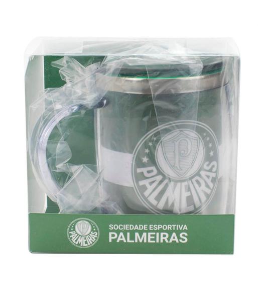 Imagem de Caneca Térmica Com Tampa 450ml - Palmeiras