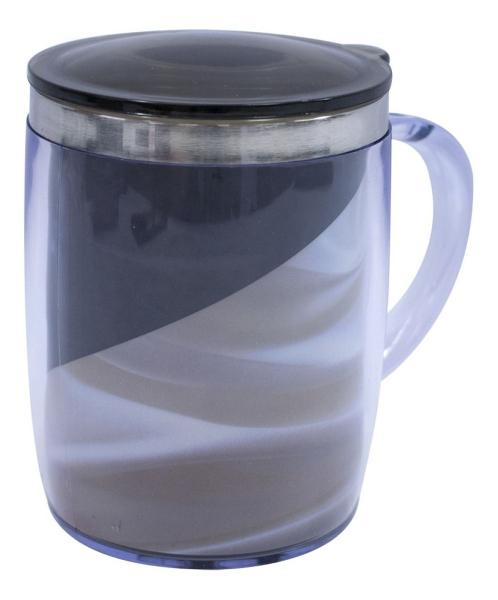 Imagem de Caneca Térmica Com Tampa 450ml Santos Faixa