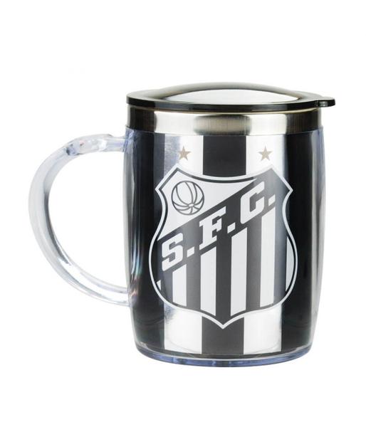 Imagem de Caneca Térmica Com Tampa 450ml Santos