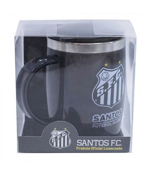 Imagem de Caneca Térmica Com Tampa 450Ml - Santos