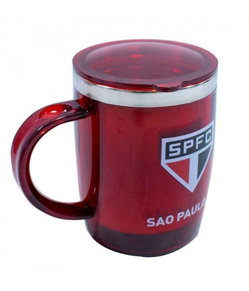 Imagem de Caneca Térmica Com Tampa 450ml - São Paulo - Mileno