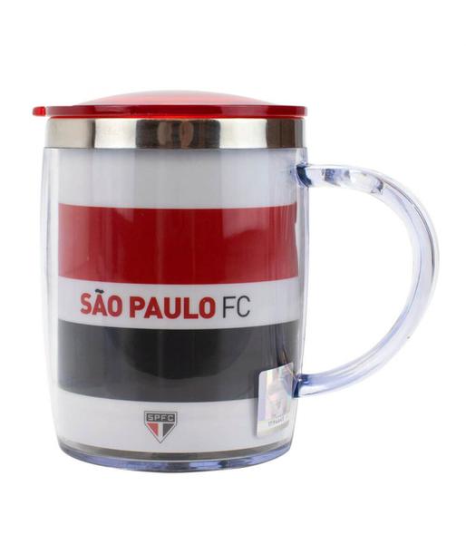 Imagem de Caneca Térmica Com Tampa 450ml São Paulo SPFC