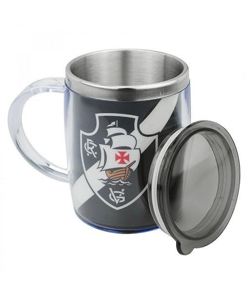 Imagem de Caneca Térmica Com Tampa 450ml Vasco Oficial