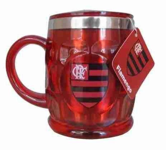 Imagem de Caneca Térmica Com Tampa 500ml - Flamengo - Mileno