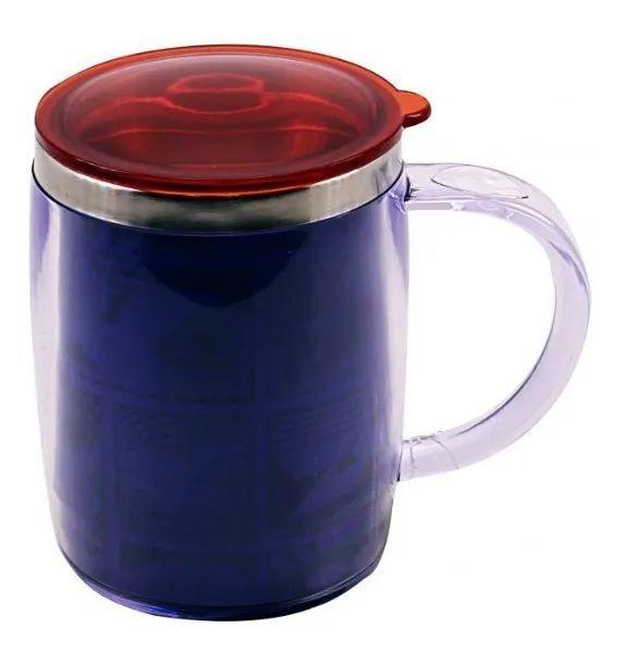 Imagem de Caneca Térmica Com Tampa Super Homem 450ml - Liga Da Justiça