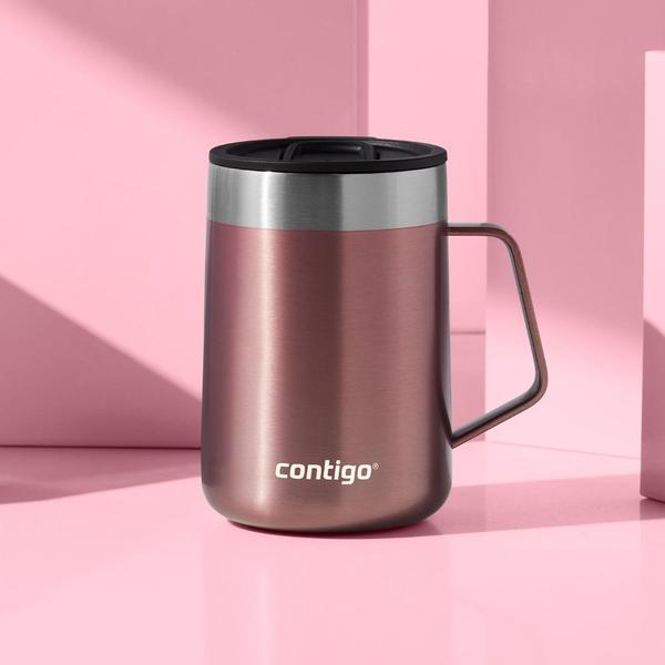 Imagem de Caneca Térmica Contigo Rose 414 ml com Tampa