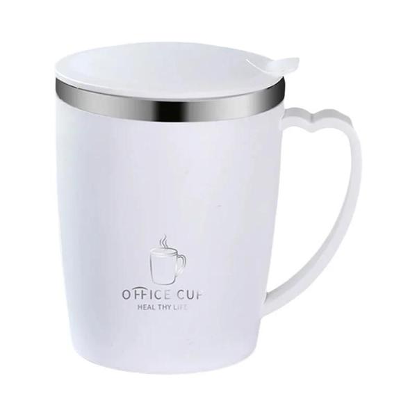 Imagem de Caneca Térmica de Aço Inoxidável 350ml - Isolada, à Prova de Vazamento e com Alça