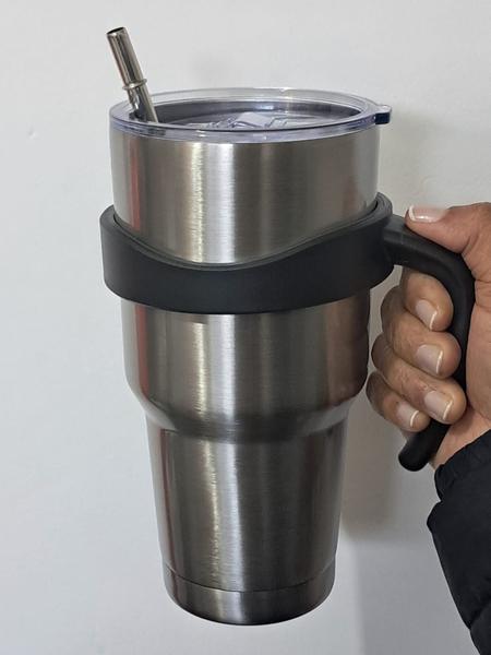 Imagem de Caneca Térmica Inox 800ml com Canudo e Tampa em Acrílico Café Cerveja Chopp Sucos Quente Gelado Capacidade Adequada