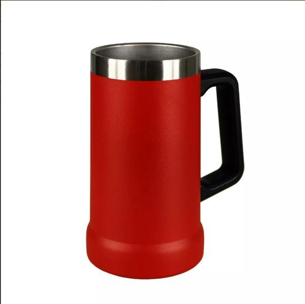 Imagem de Caneca Térmica Inox De Cerveja Chopp À Vácuo 709ml