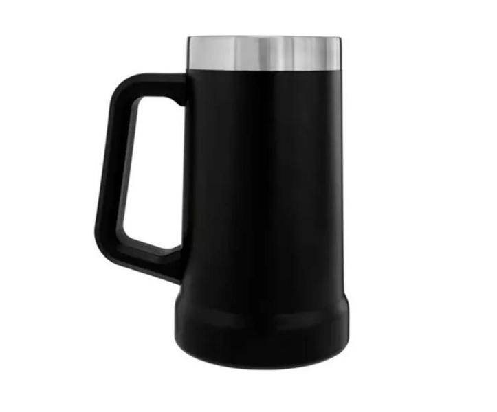 Imagem de Caneca Termica Inox Parede Dupla 710Ml Preta