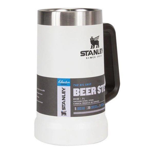 Imagem de Caneca térmica para chopp stanley 709ml branco polar original 08042-00