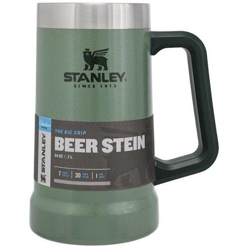 Imagem de Caneca térmica para chopp stanley  709ml hammertone green original 08039-00