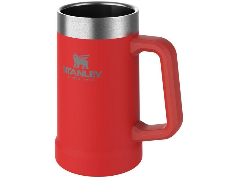 Imagem de Caneca Térmica Stanley para Cerveja 8102 - Flame Red 709ml com Tampa